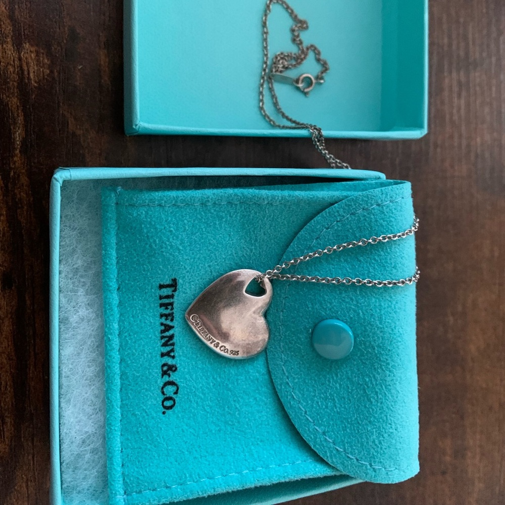 Authentic Tiffany & Co. heart necklace.